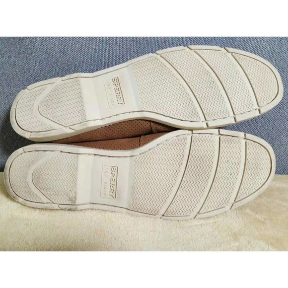 Sperry Top-Sider Men's Leeward Perforated Tan Shoe 2-Eye - Picture 4 of 6